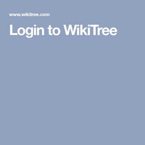 wikitree login|wikitree search by name.